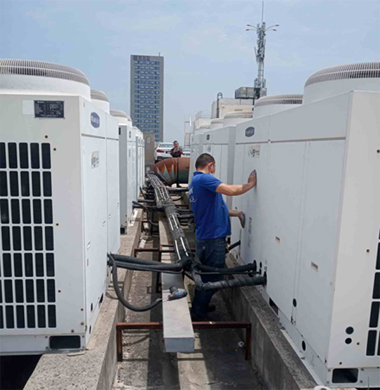 黄梅中央空调制热和不制冷系统维修方法